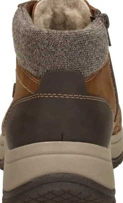 Rieker Veterschoenen Hoog Cognac New