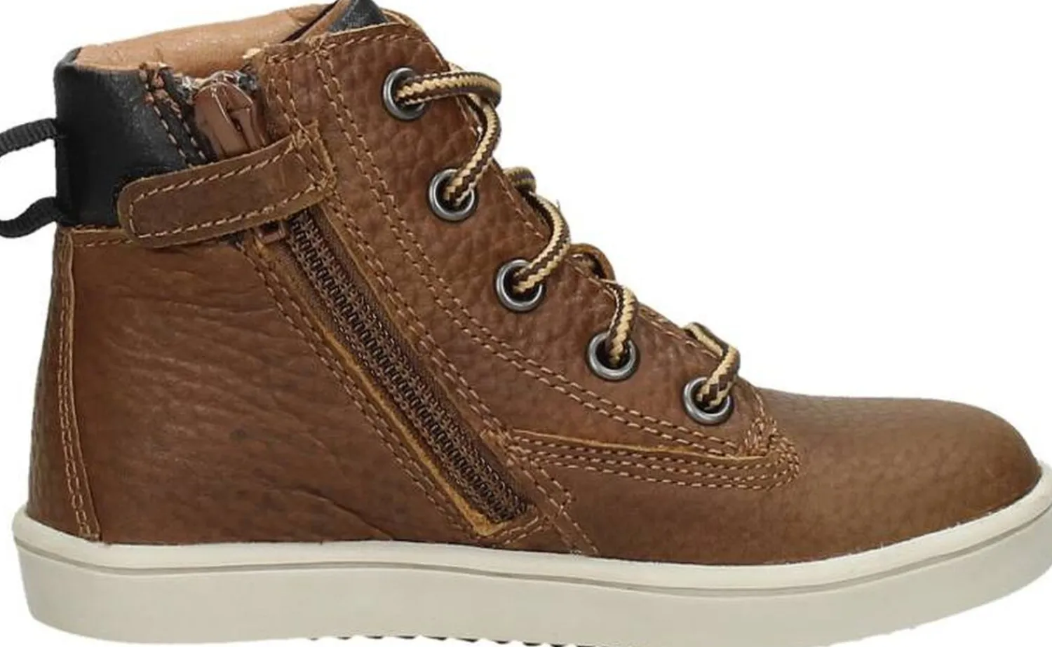 Keq Veterschoenen Hoog Cognac Online