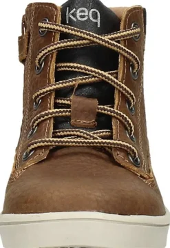 Keq Veterschoenen Hoog Cognac Online