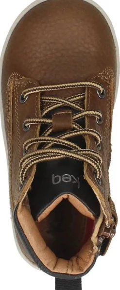 Keq Veterschoenen Hoog Cognac Online