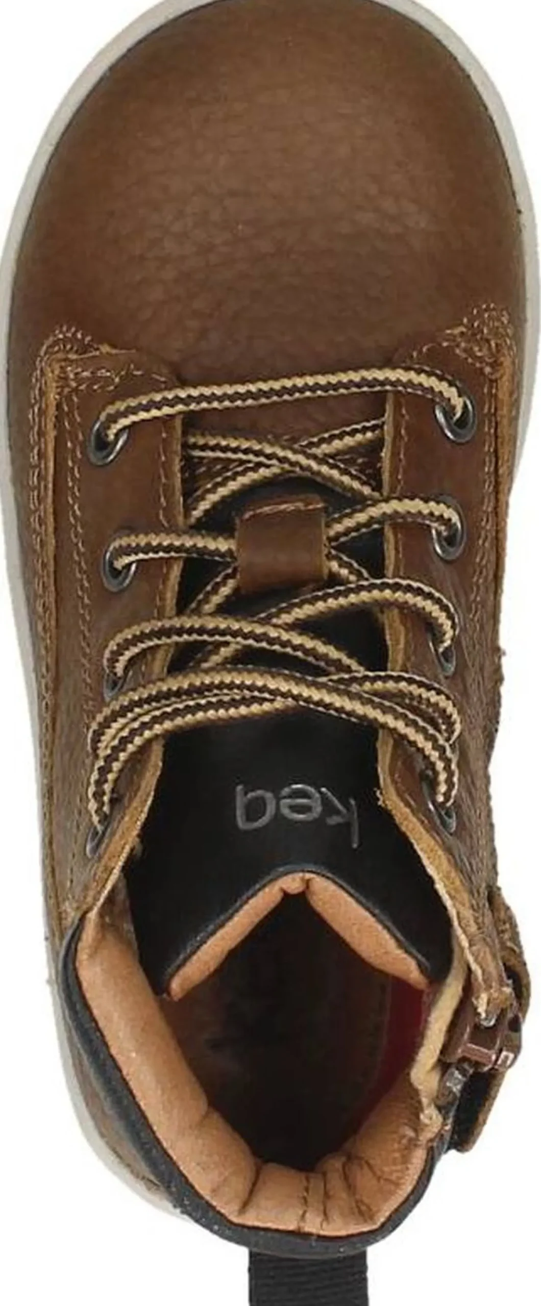 Keq Veterschoenen Hoog Cognac Online
