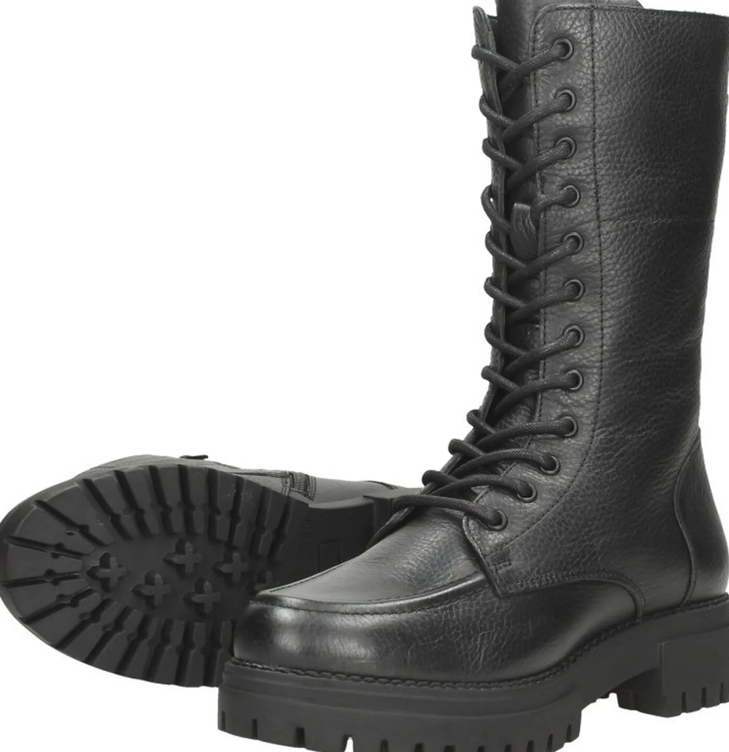 Sub55 Veterschoenen Hoog Zwart Best