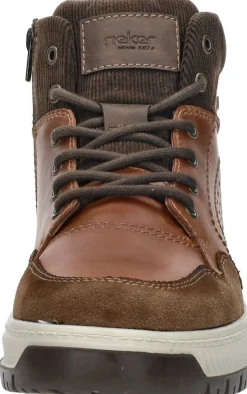 Rieker Veterschoenen Hoog Cognac Discount