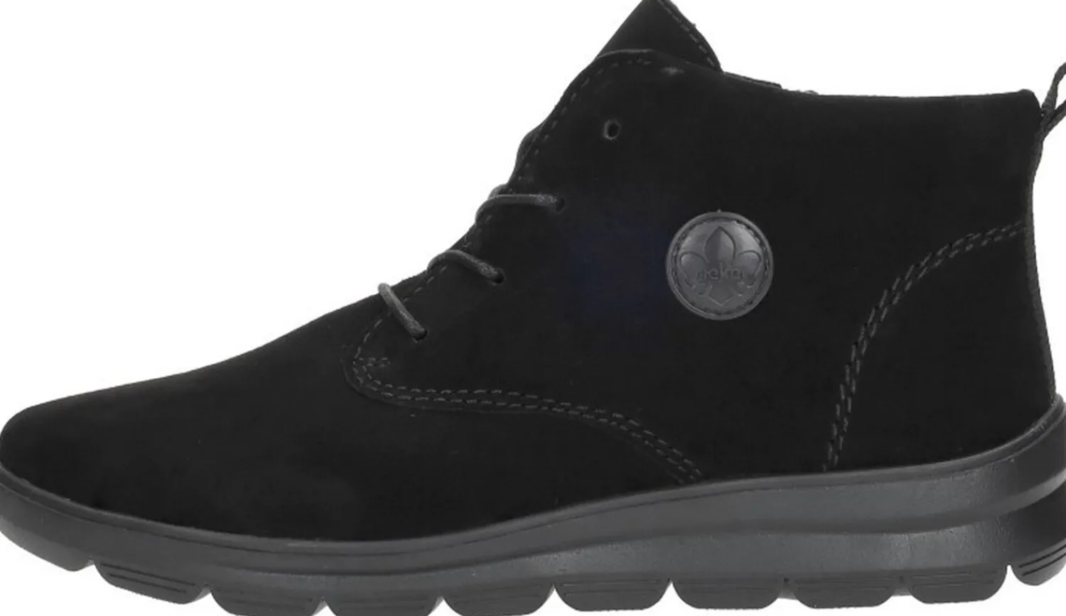 Rieker Veterschoenen Hoog Zwart Hot