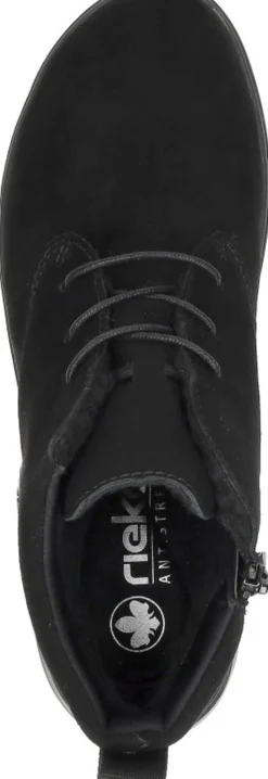 Rieker Veterschoenen Hoog Zwart Hot