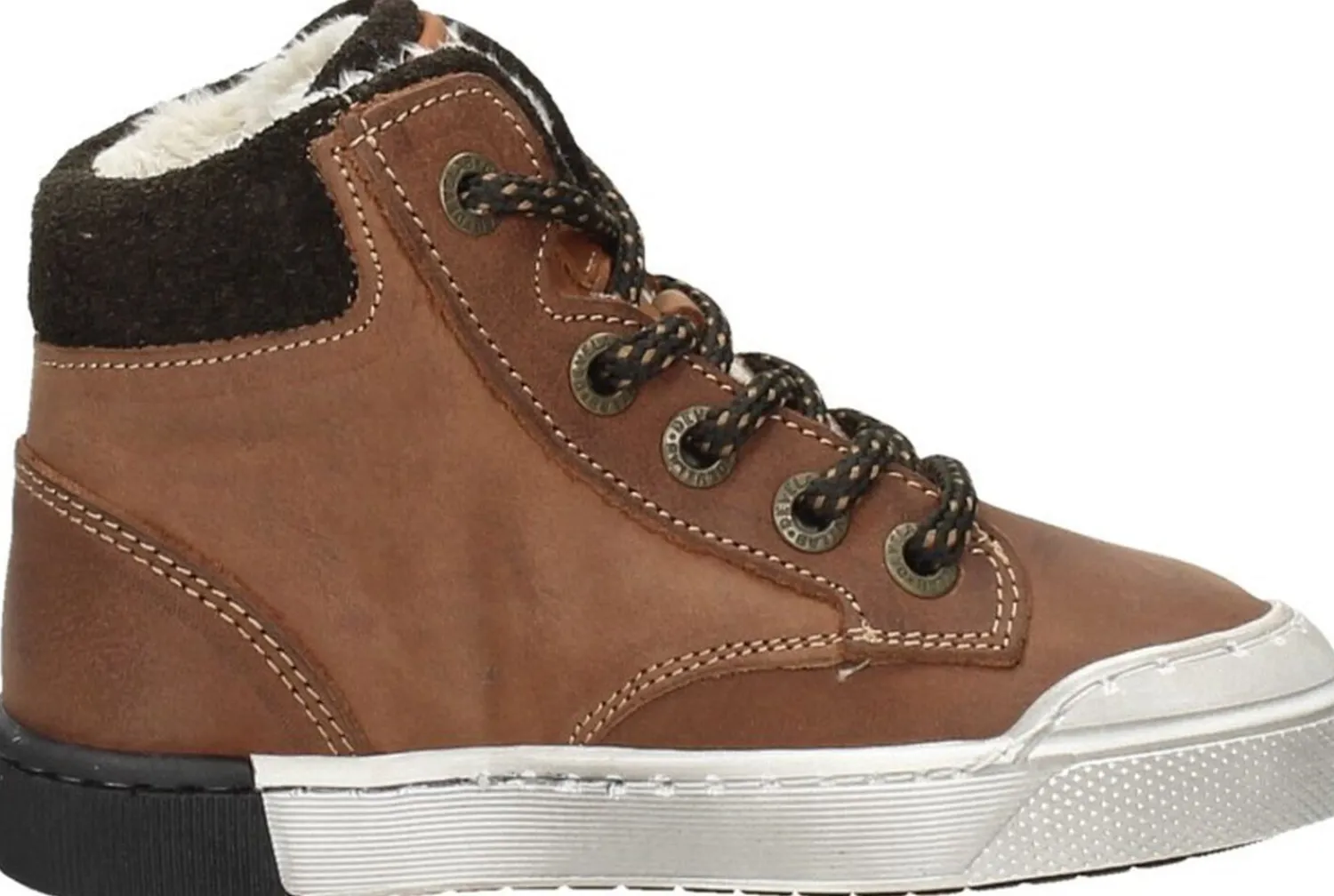 Develab Veterschoenen Hoog Cognac Hot