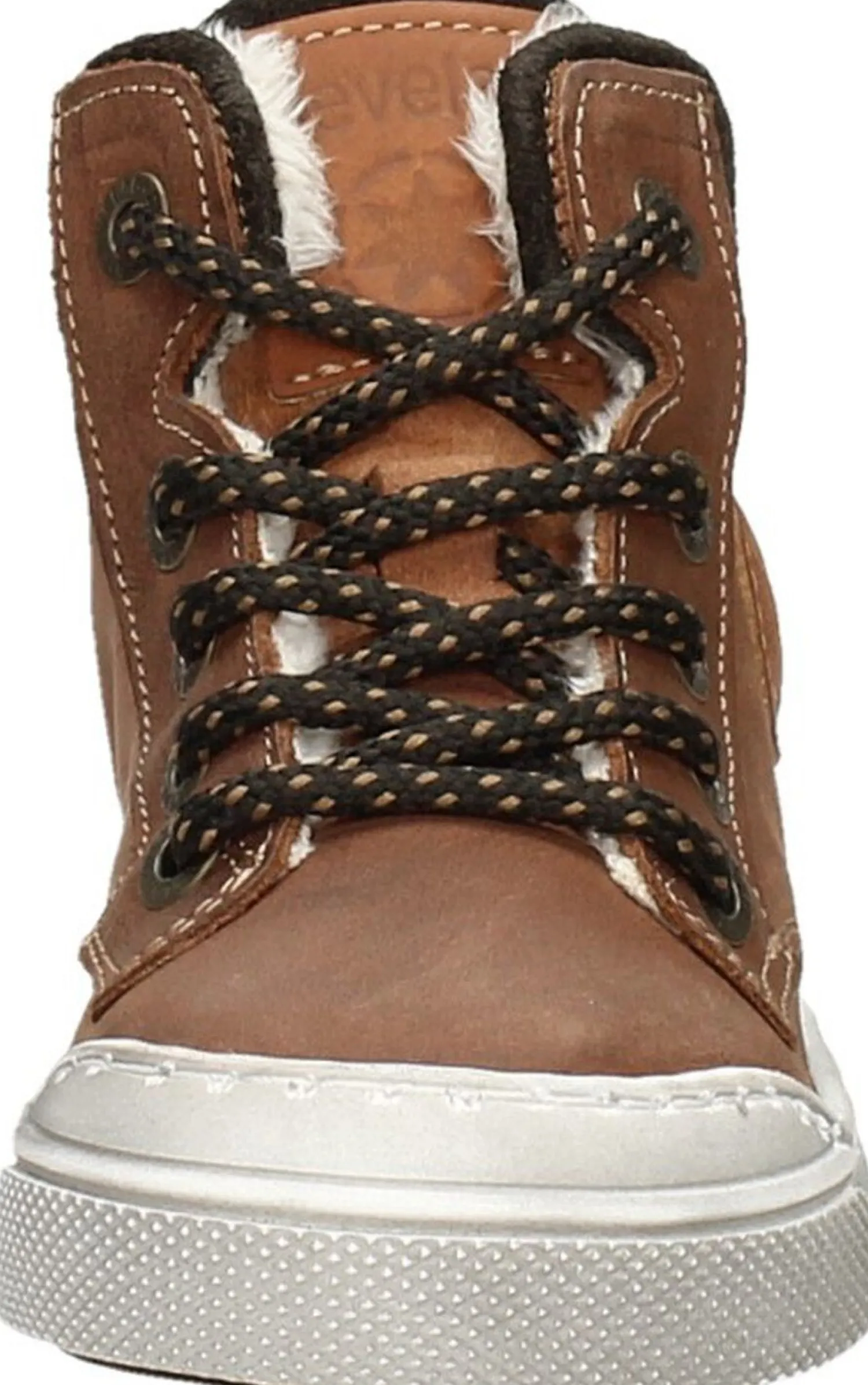 Develab Veterschoenen Hoog Cognac Hot