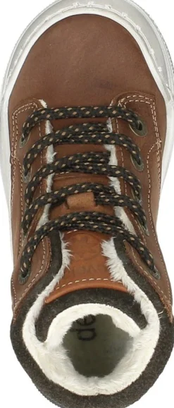 Develab Veterschoenen Hoog Cognac Hot