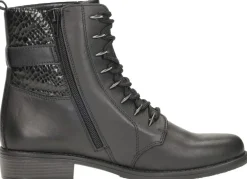 Remonte Veterschoenen Hoog Zwart Clearance