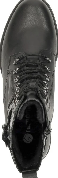 Remonte Veterschoenen Hoog Zwart Clearance