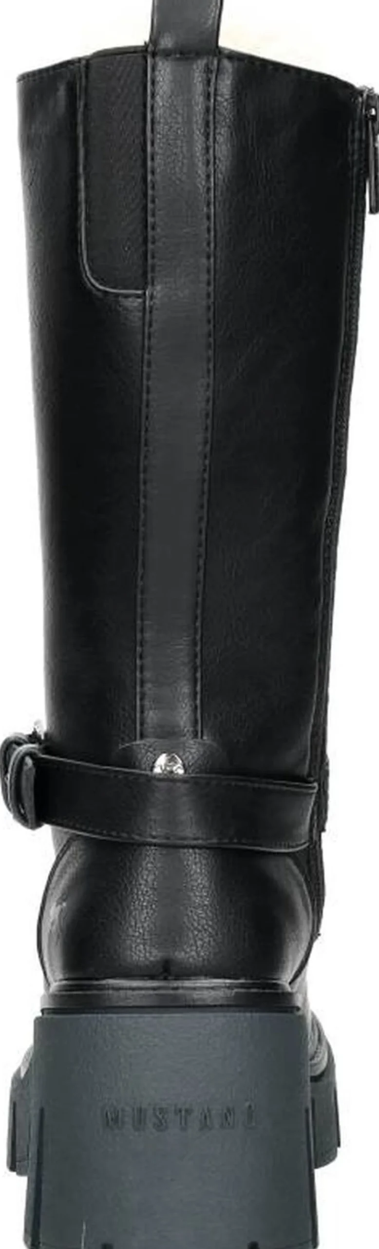 Mustang Veterschoenen Hoog Zwart Clearance
