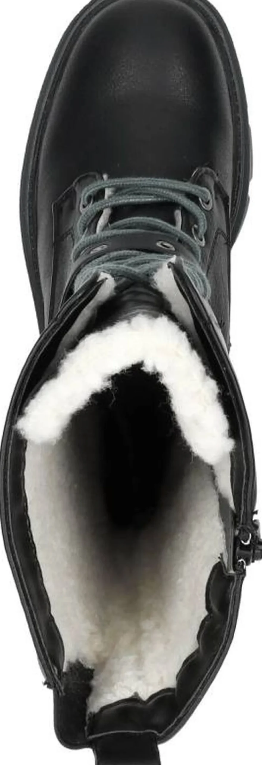 Mustang Veterschoenen Hoog Zwart Clearance