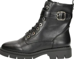 Tamaris Veterschoenen Hoog Zwart Fashion