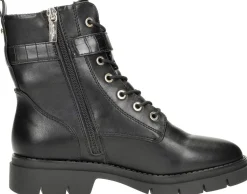 Tamaris Veterschoenen Hoog Zwart Fashion