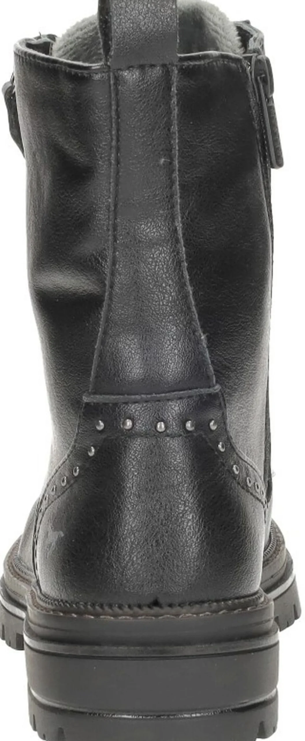 Mustang Veterschoenen Hoog Zwart Sale