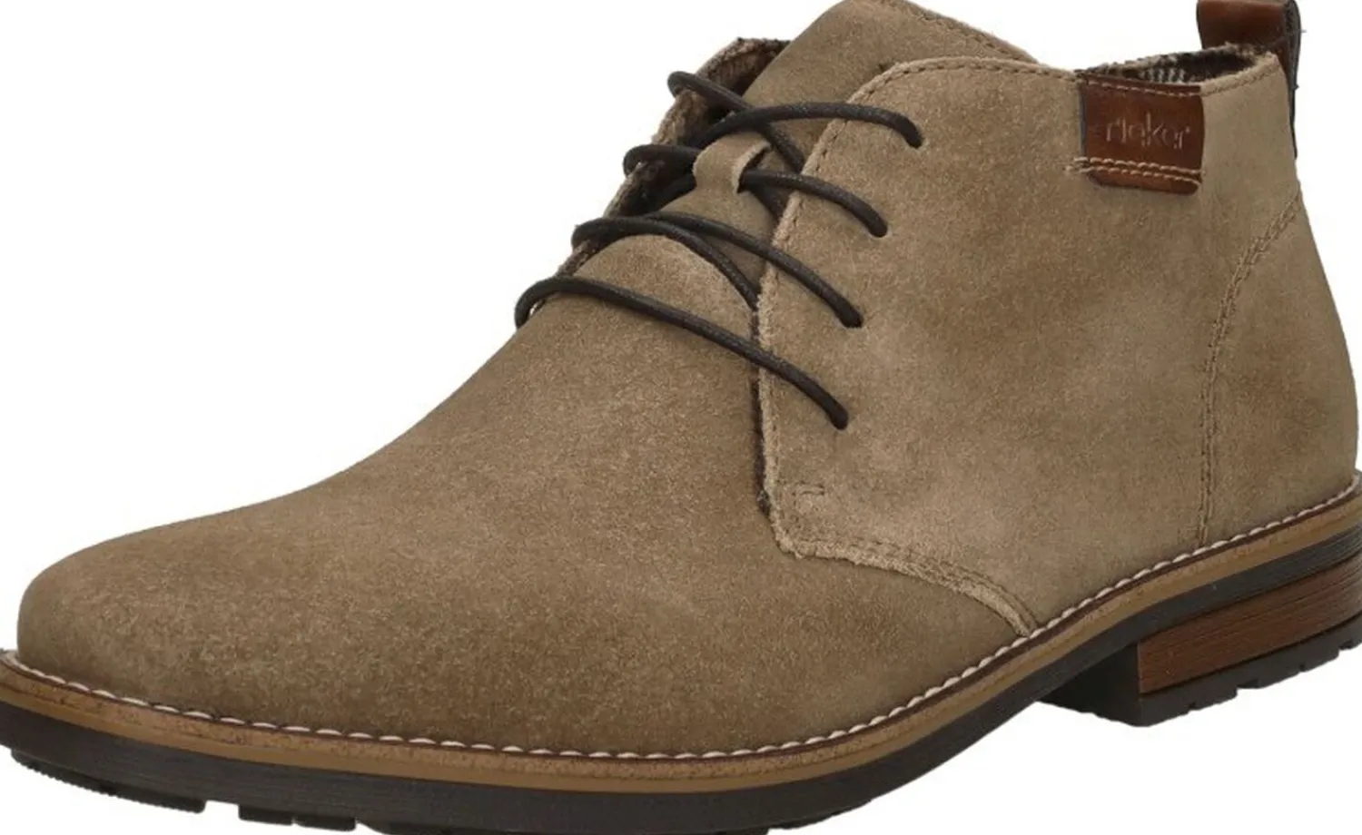 Rieker Veterschoenen Hoog Beige Discount