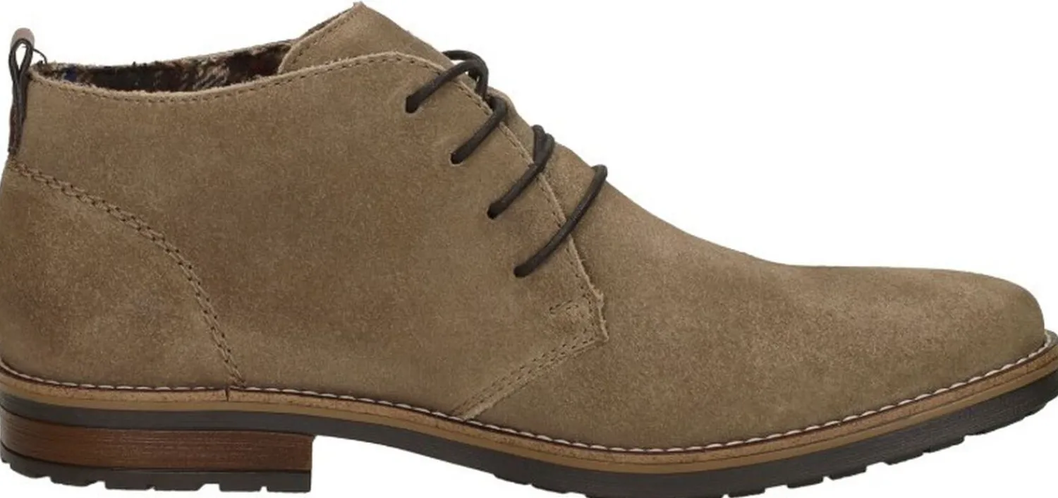 Rieker Veterschoenen Hoog Beige Discount
