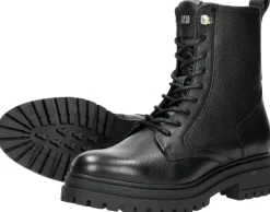 Red Rag Veterschoenen Hoog Zwart Clearance