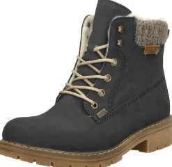 Rieker Veterschoenen Hoog Blauw New