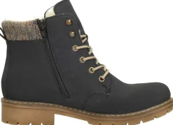 Rieker Veterschoenen Hoog Blauw New