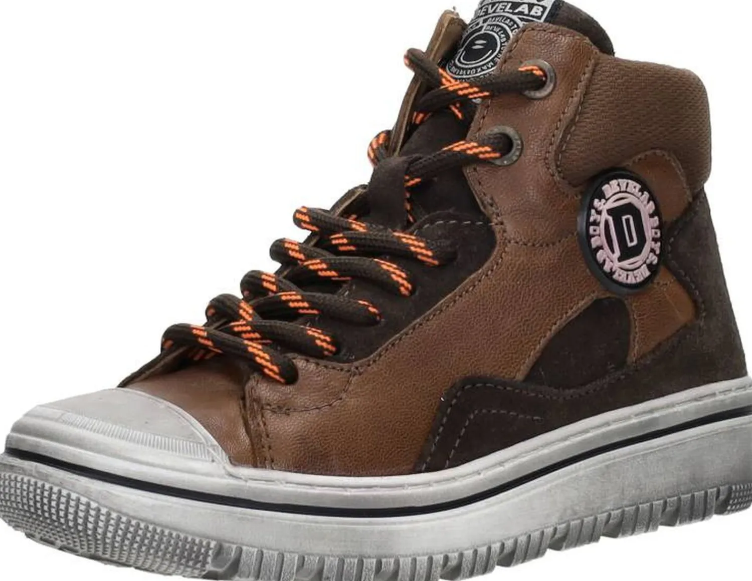 Develab Veterschoenen Hoog Cognac Sale
