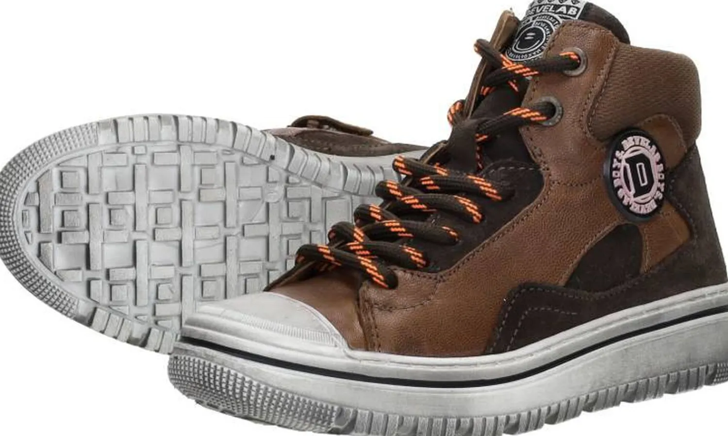Develab Veterschoenen Hoog Cognac Sale