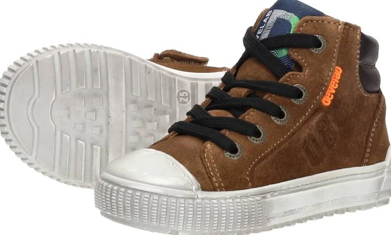 Develab Veterschoenen Hoog Cognac Sale