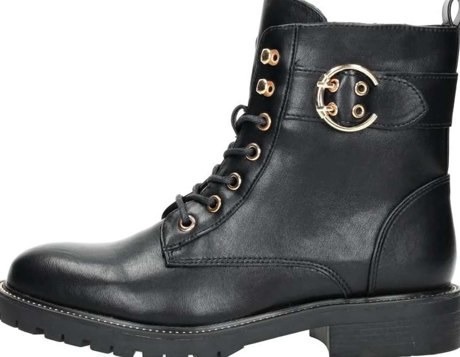 Sub55 Veterschoenen Hoog Zwart Sale