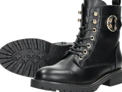Sub55 Veterschoenen Hoog Zwart Sale