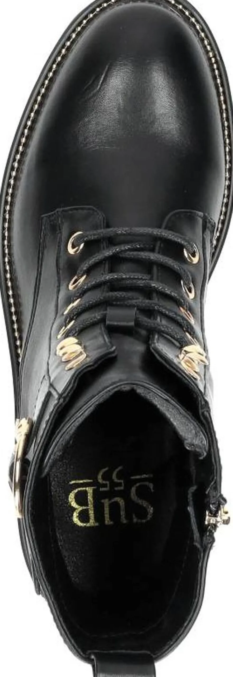 Sub55 Veterschoenen Hoog Zwart Sale