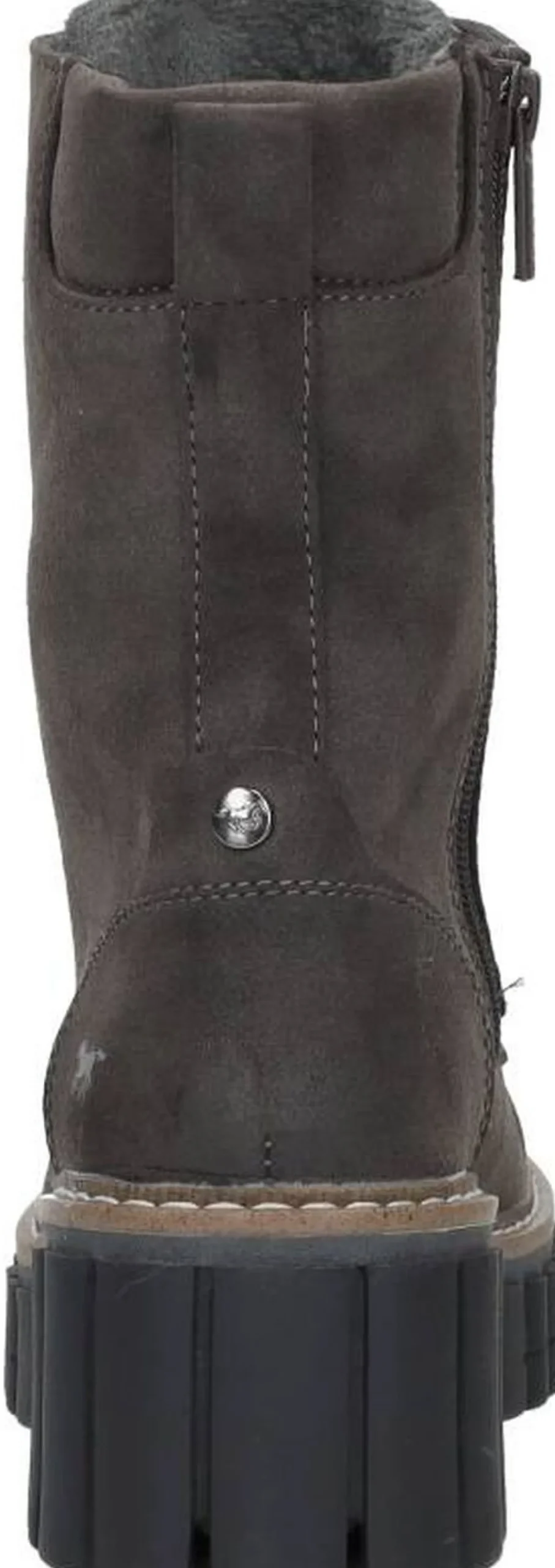Mustang Veterschoenen Hoog Taupe Outlet