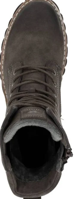 Mustang Veterschoenen Hoog Taupe Outlet