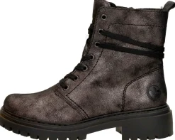 Rieker Veterschoenen Hoog Brons New