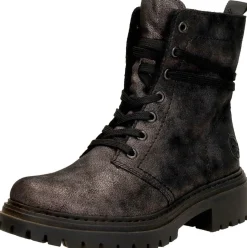 Rieker Veterschoenen Hoog Brons New
