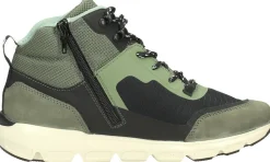 Rieker Veterschoenen Hoog Groen Fashion