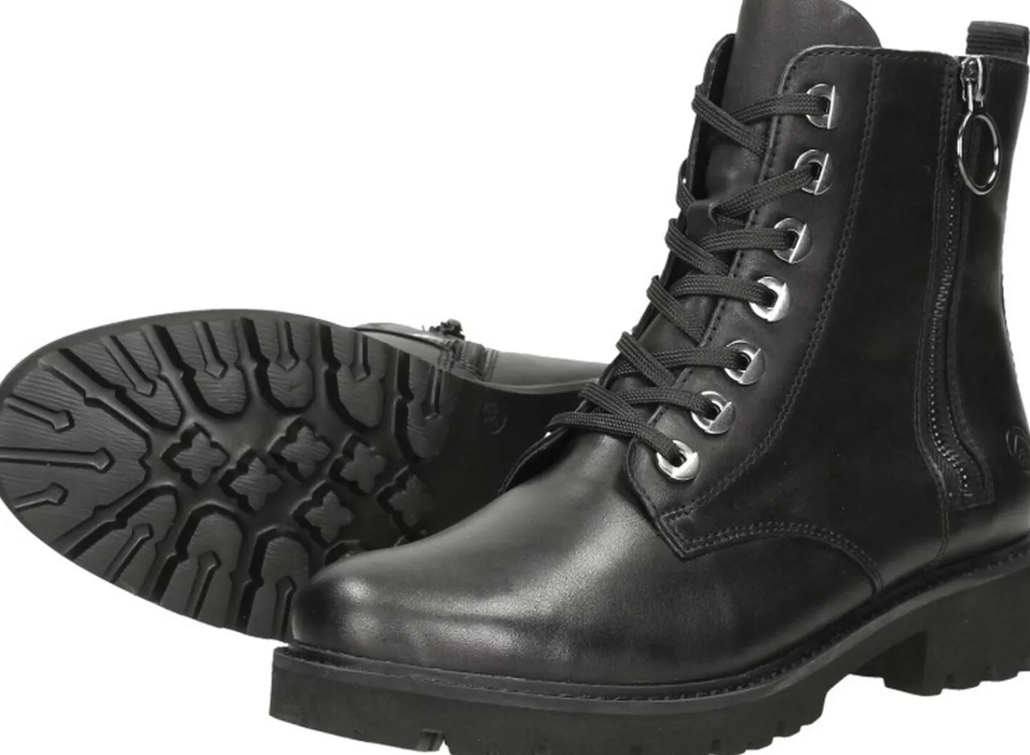 Remonte Veterschoenen Hoog Zwart Best