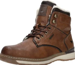 Mustang Veterschoenen Hoog Cognac New