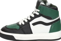 Keq Veterschoenen Hoog Groen Fashion