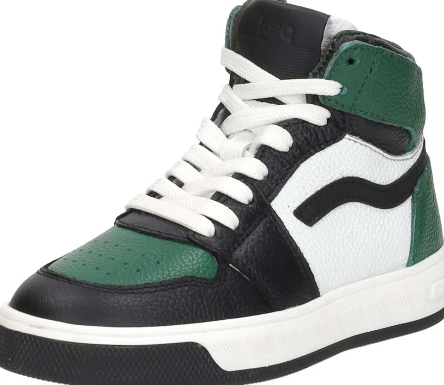 Keq Veterschoenen Hoog Groen Fashion