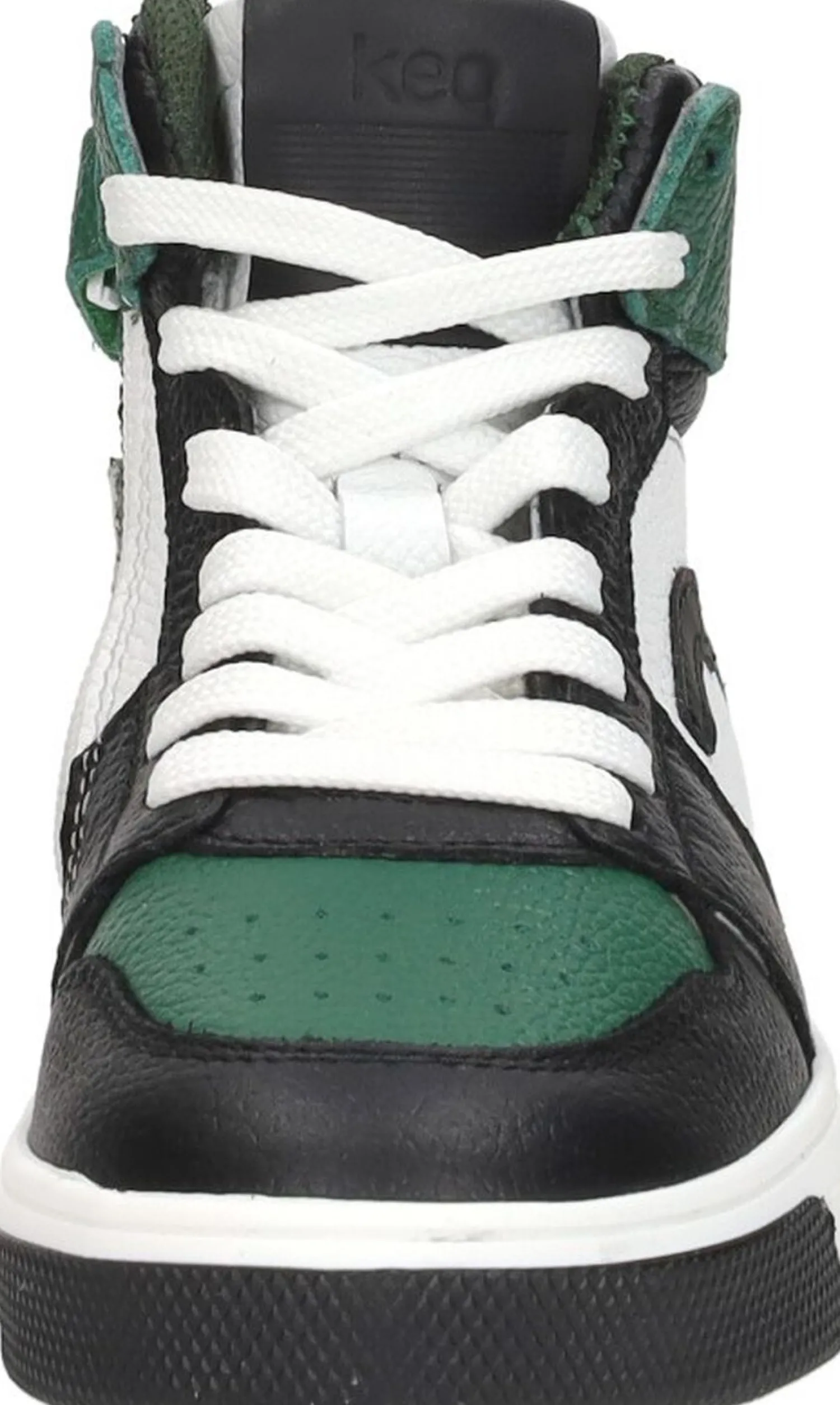 Keq Veterschoenen Hoog Groen Fashion