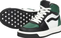 Keq Veterschoenen Hoog Groen Fashion
