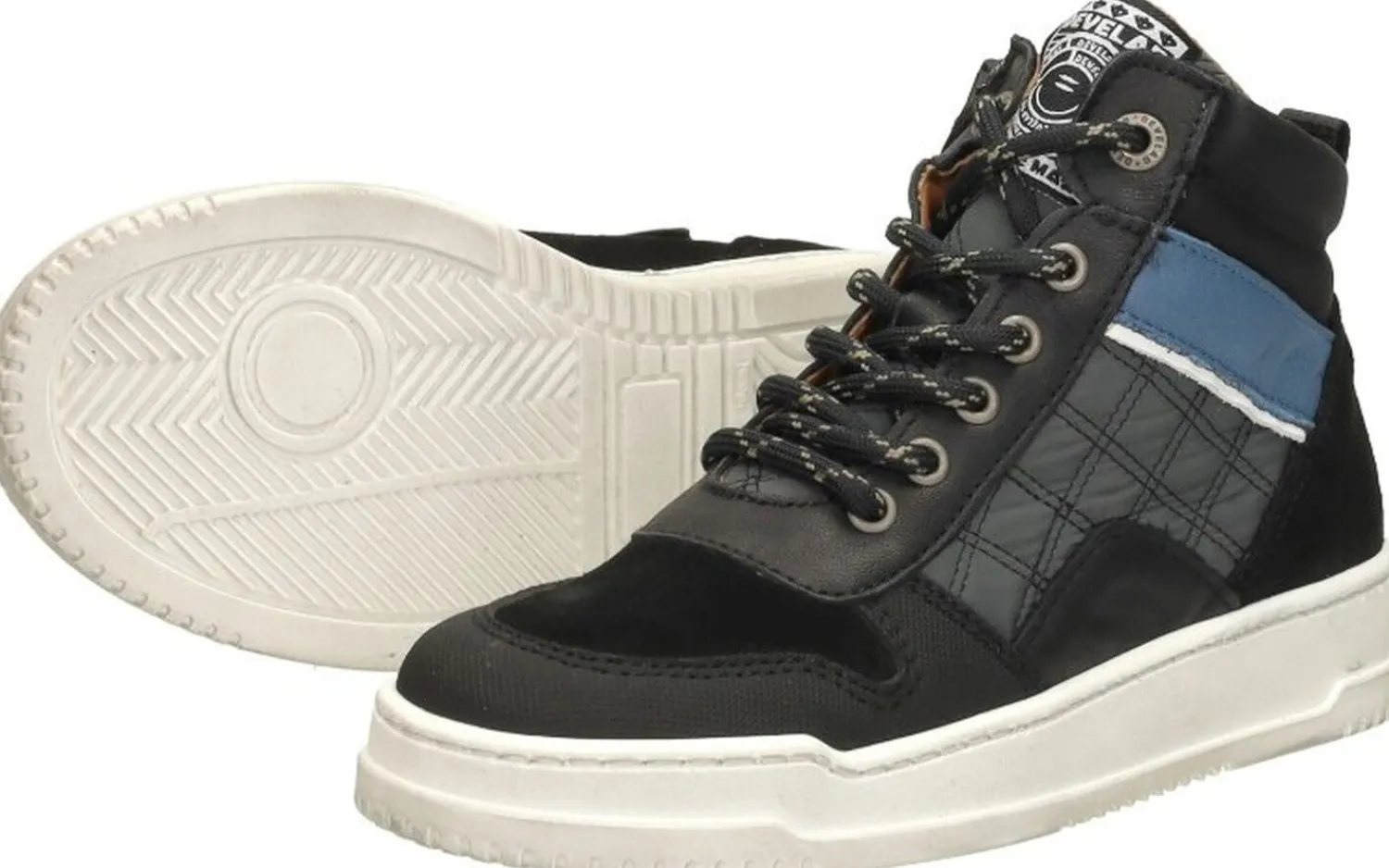 Develab Veterschoenen Hoog Zwart Sale