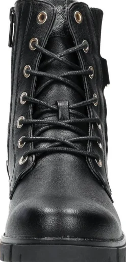 Mustang Veterschoenen Hoog Zwart Hot