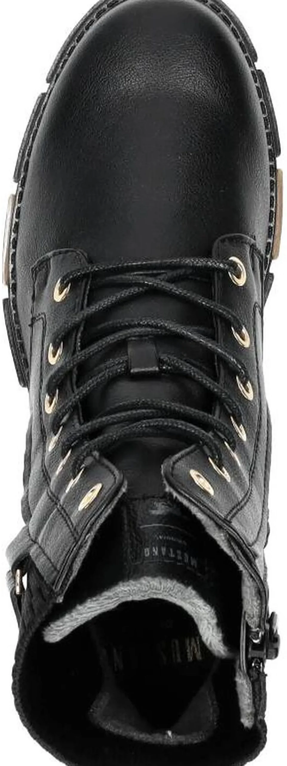 Mustang Veterschoenen Hoog Zwart Hot