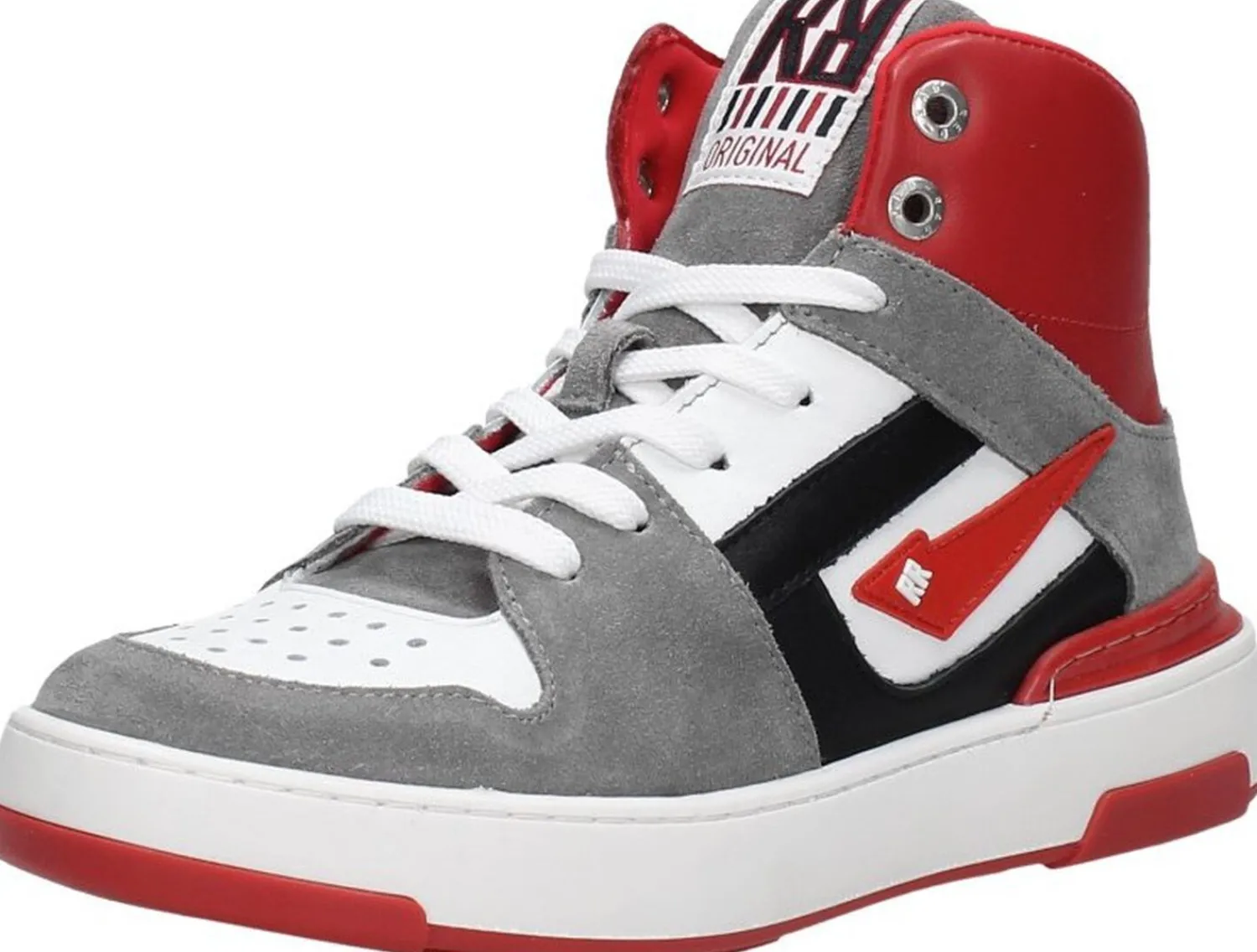 Red Rag Veterschoenen Hoog Rood Clearance
