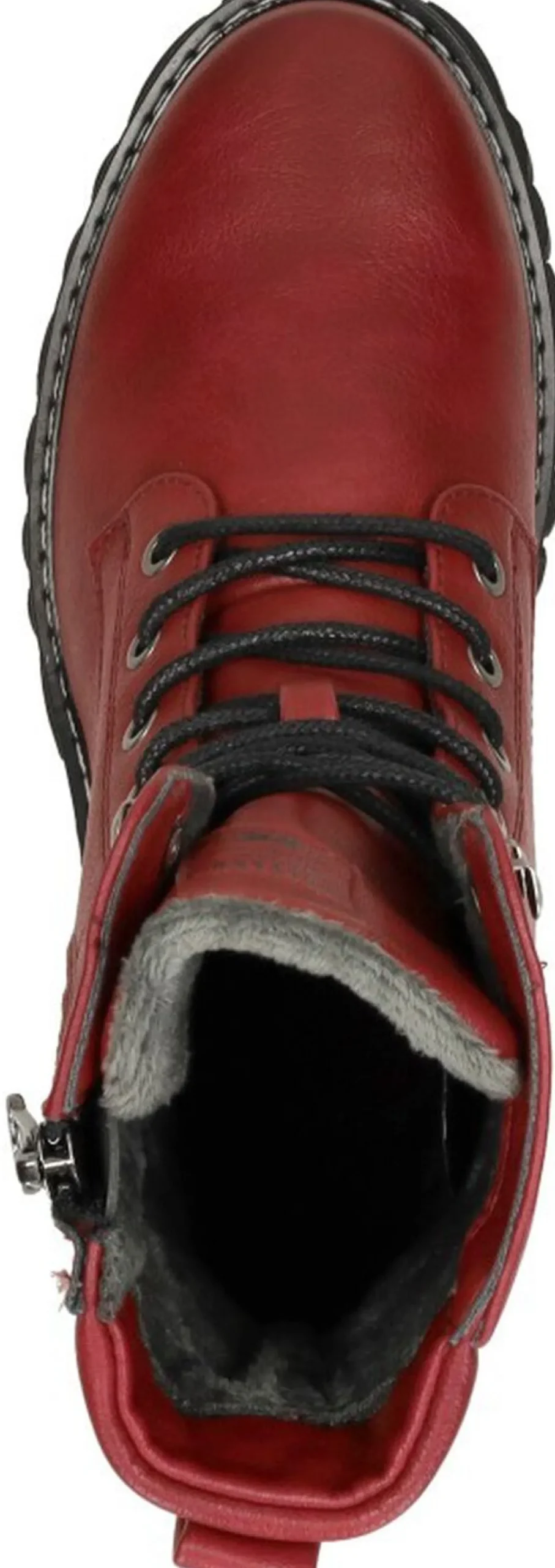 Mustang Veterschoenen Hoog Rood New