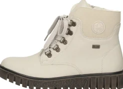 Rieker Veterschoenen Hoog Gebroken wit Fashion