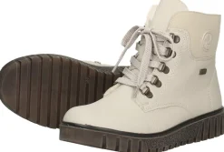 Rieker Veterschoenen Hoog Gebroken wit Fashion