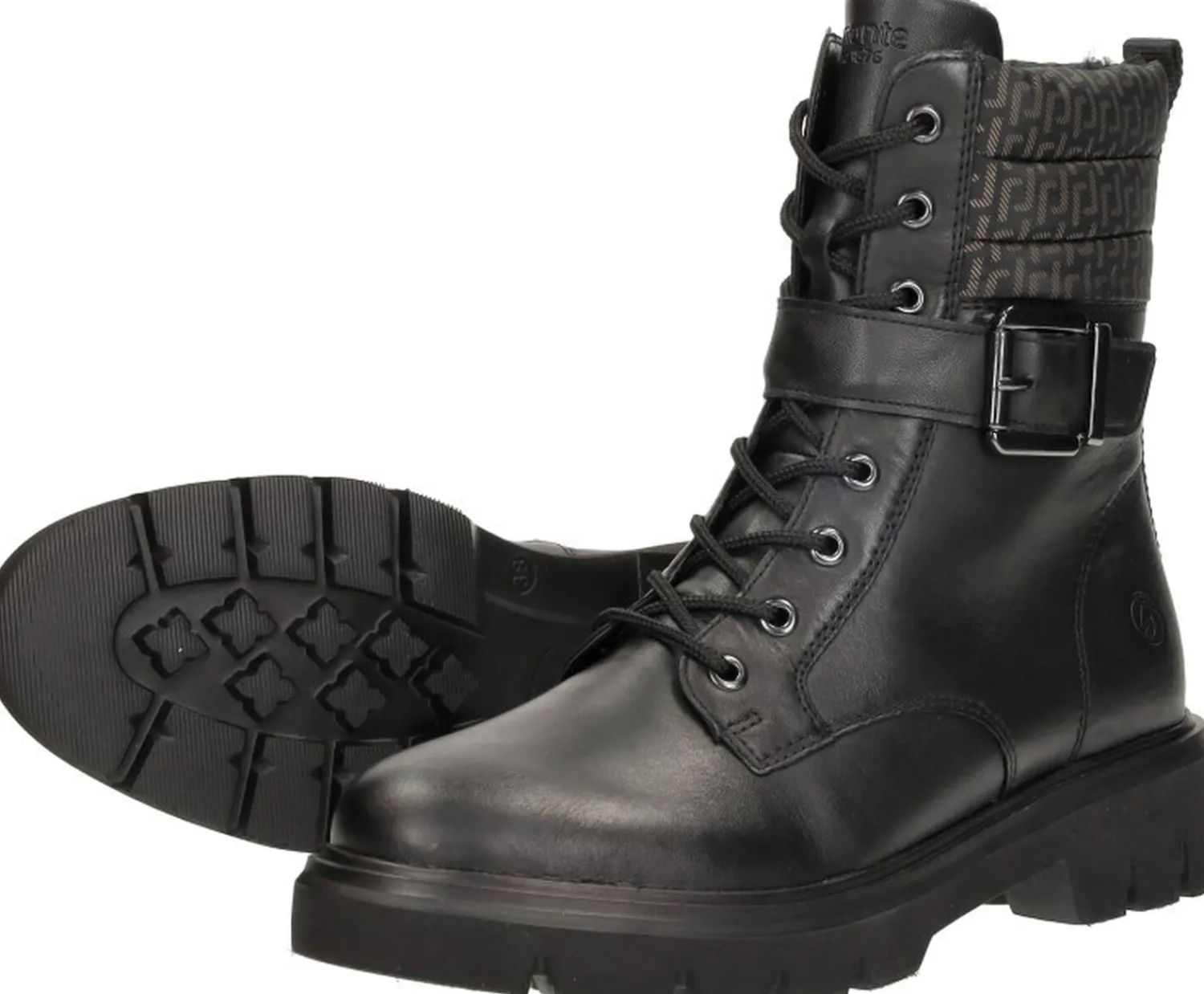 Remonte Veterschoenen Hoog Zwart Sale