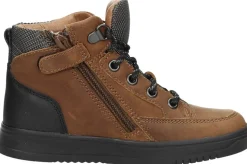 Keq Veterschoenen Hoog Cognac Discount